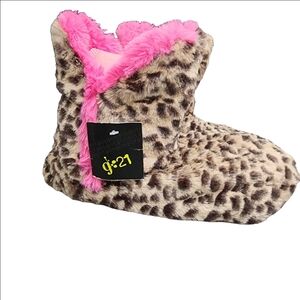 g21 Leopard Print Slippers